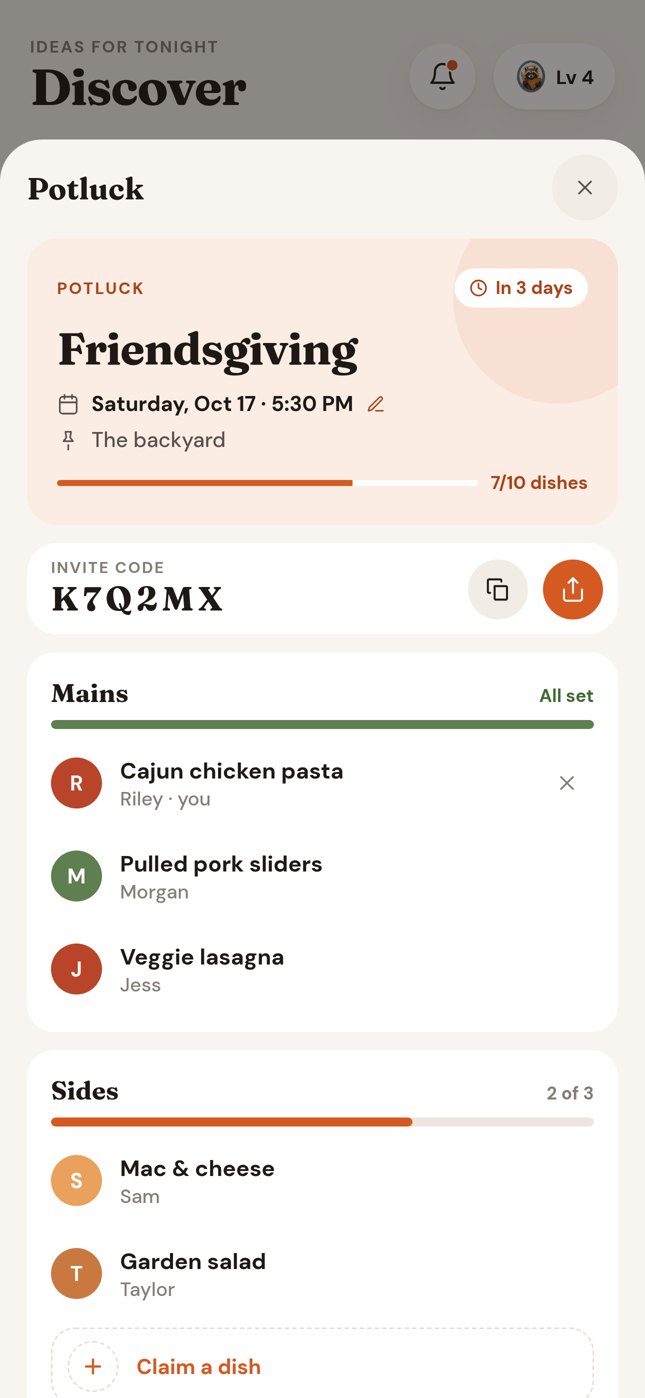 Potluck
